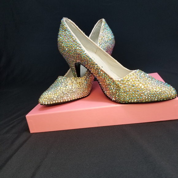 Swarovski crystals heels - Picture 4 of 4